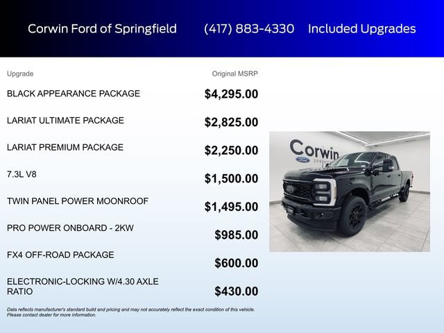 New 2026 Ford F350 Lariat w/ Black Appearance Package image 5