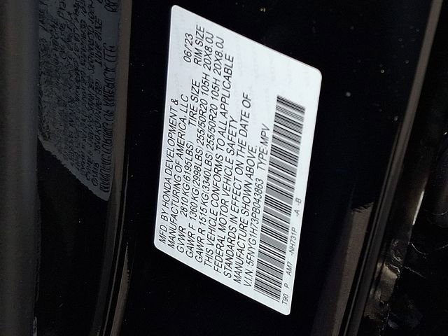 Certified 2023 Honda Pilot Touring image 29