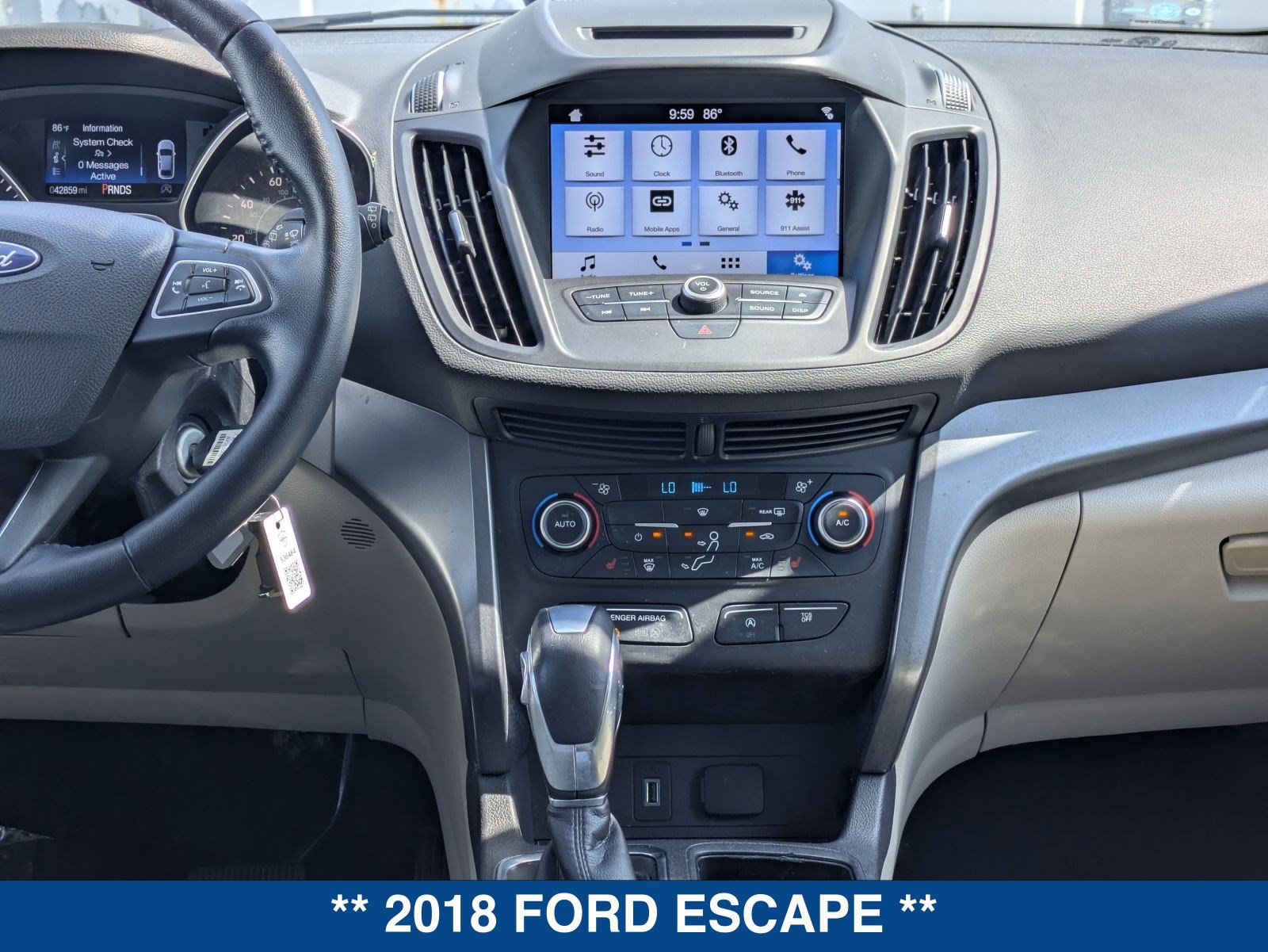 Certified 2018 Ford Escape SEL FWD image 20