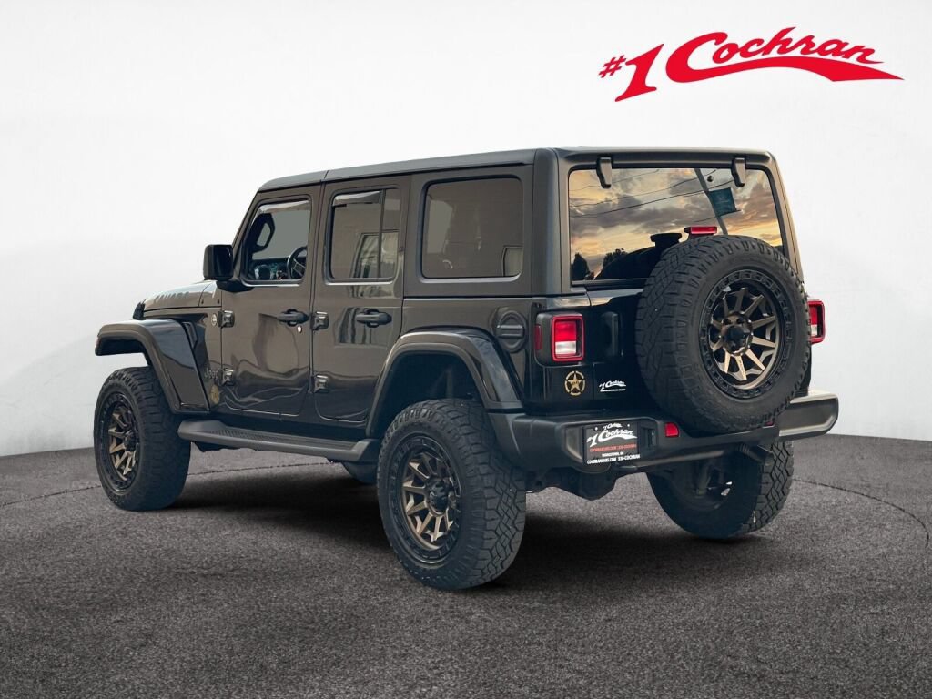 Used 2021 Jeep Wrangler Unlimited Sahara AWD/4WD image 24