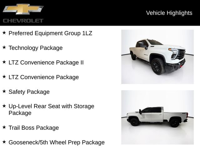 Used 2025 Chevrolet Silverado 2500 LTZ w/ Trail Boss Package AWD/4WD image 5