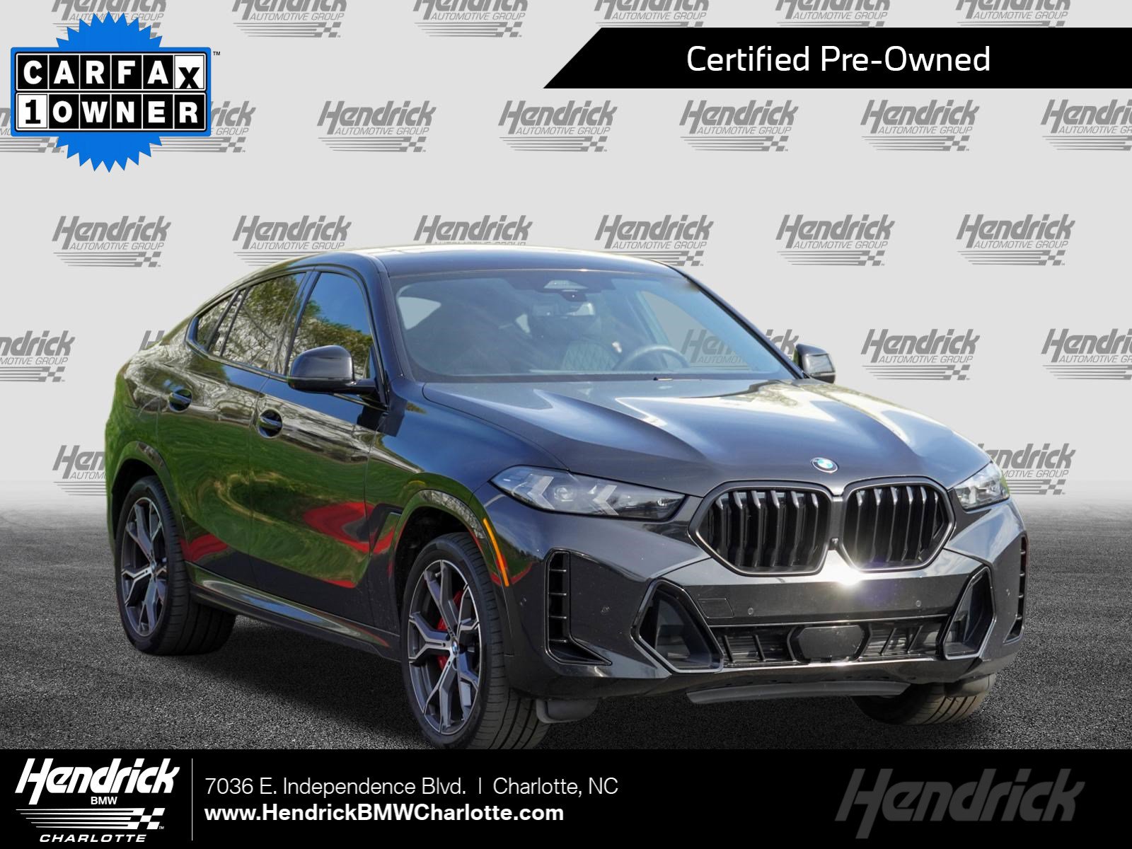 Certified 2024 BMW X6 xDrive40i w/ Premium Package image 1