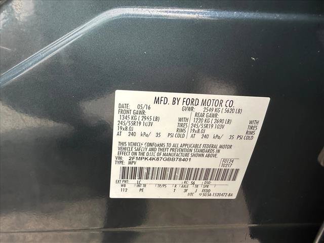 Used 2016 Ford Edge Titanium w/ Equipment Group 302A AWD/4WD image 18