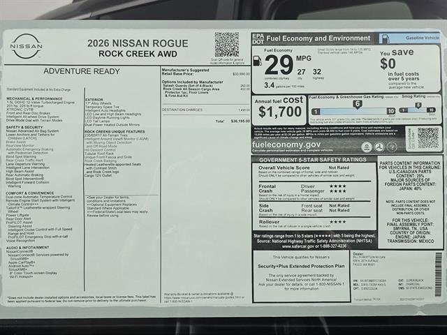 New 2026 Nissan Rogue SV image 42