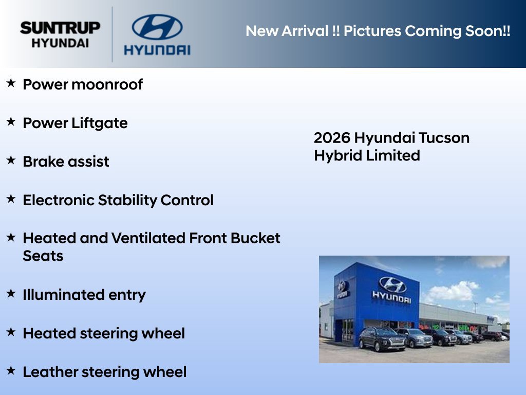New 2026 Hyundai Tucson Limited w/ Tow & Go Package AWD/4WD image 3