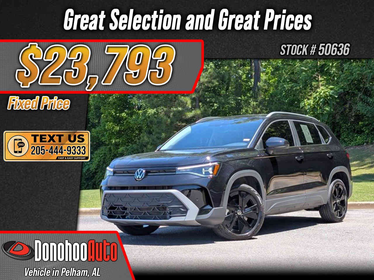 Used 2025 Volkswagen Taos SE w/ Panoramic Sunroof Package FWD image 1
