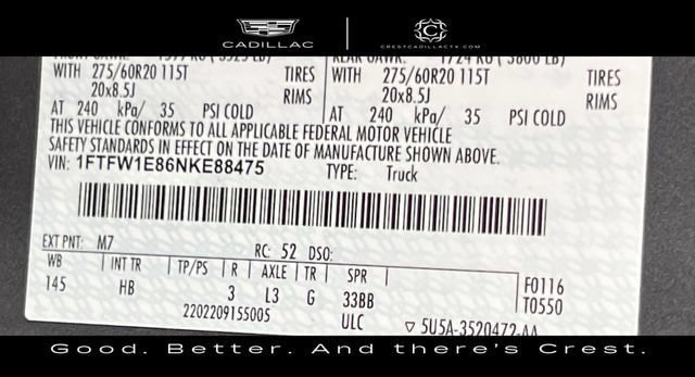 Used 2022 Ford F150 Lariat AWD/4WD image 32