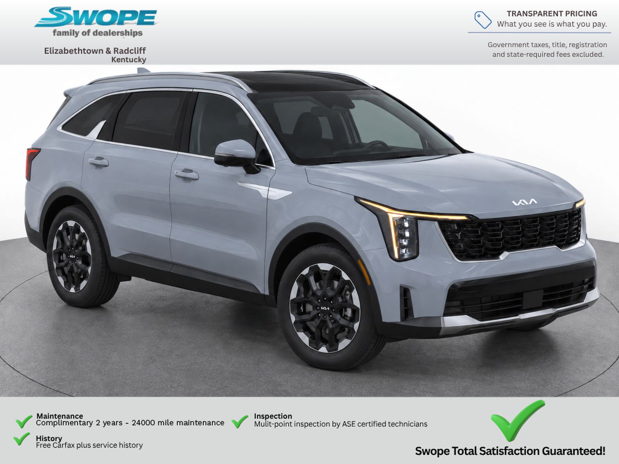 Used 2026 Kia Sorento S w/ S Panoramic Sunroof Package FWD image 3