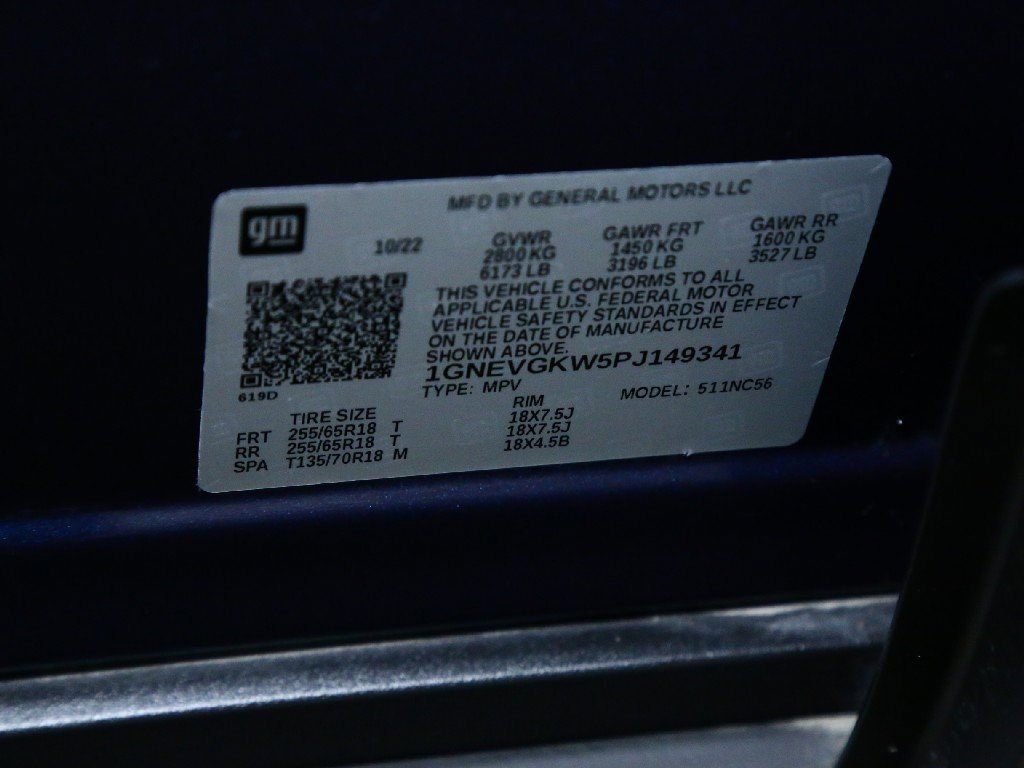 Used 2023 Chevrolet Traverse LT image 20