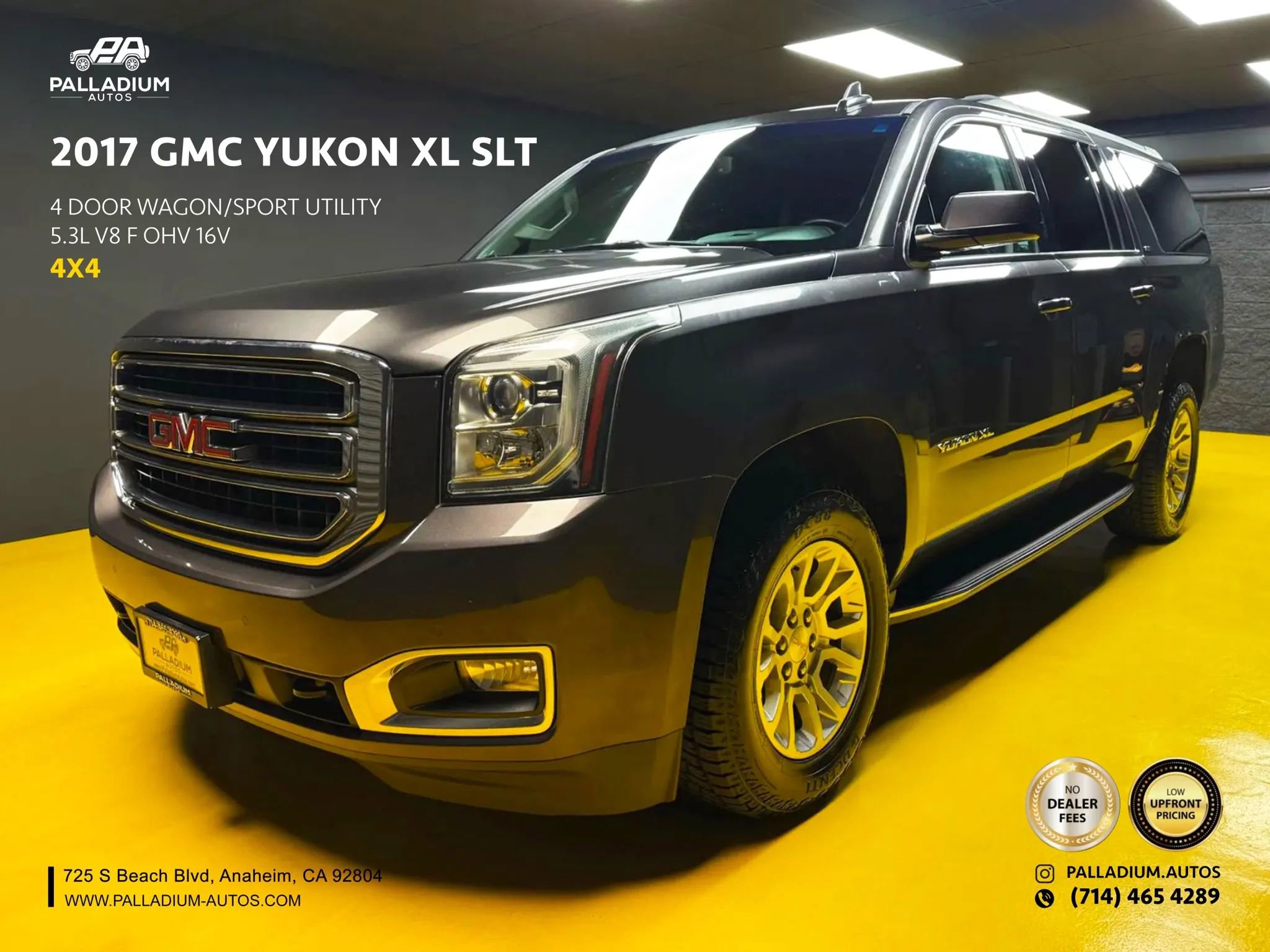Used 2017 GMC Yukon XL SLT image 1