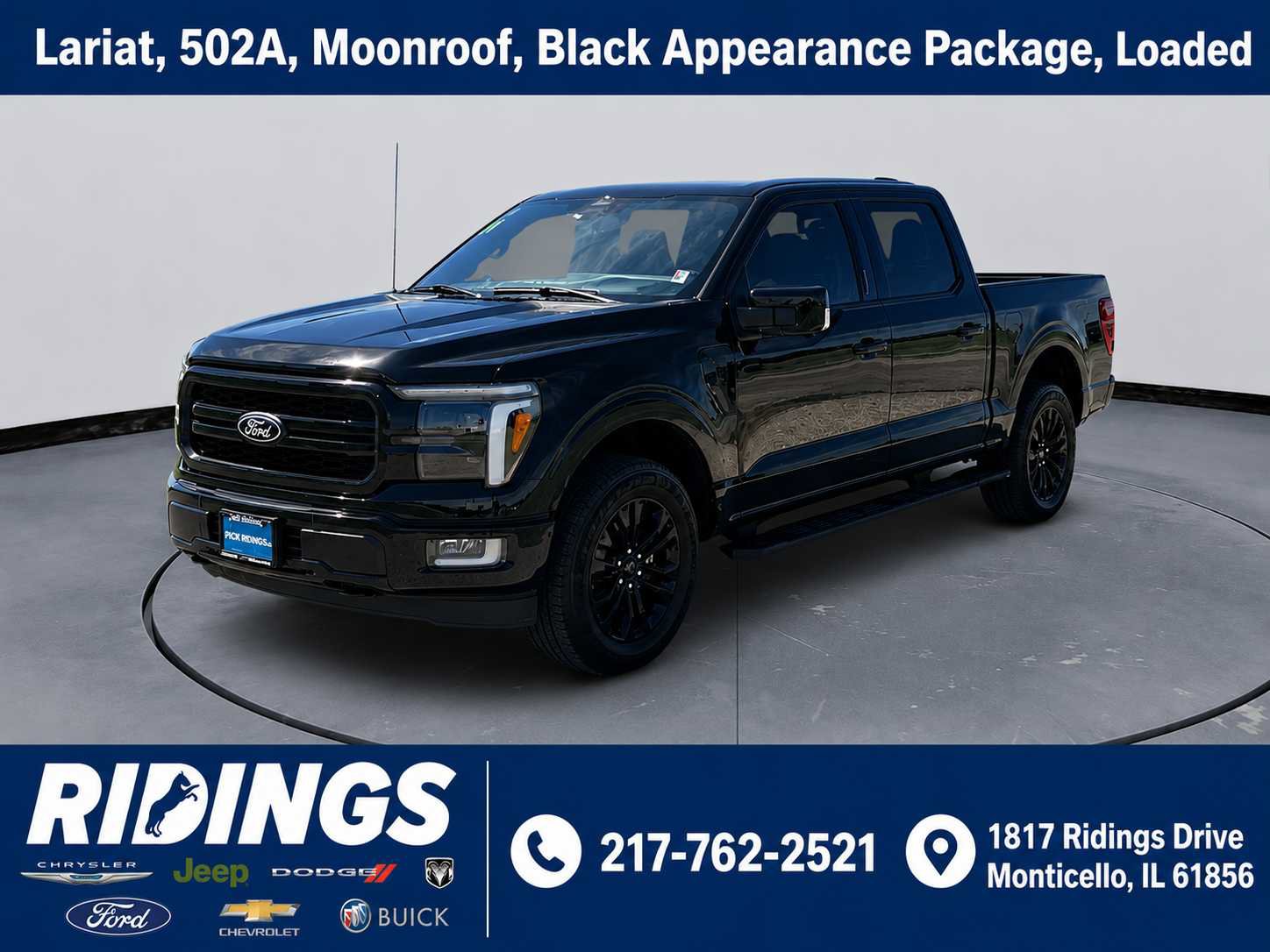 Used 2024 Ford F150 Lariat w/ Equipment Group 502A High