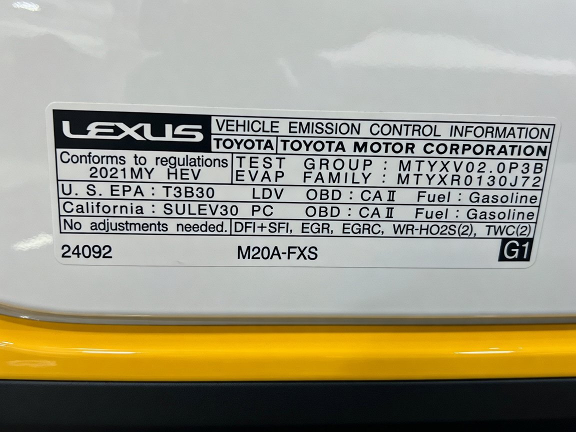 Used 2021 Lexus UX 250h w/ Accessory Package (Z1) AWD/4WD image 13