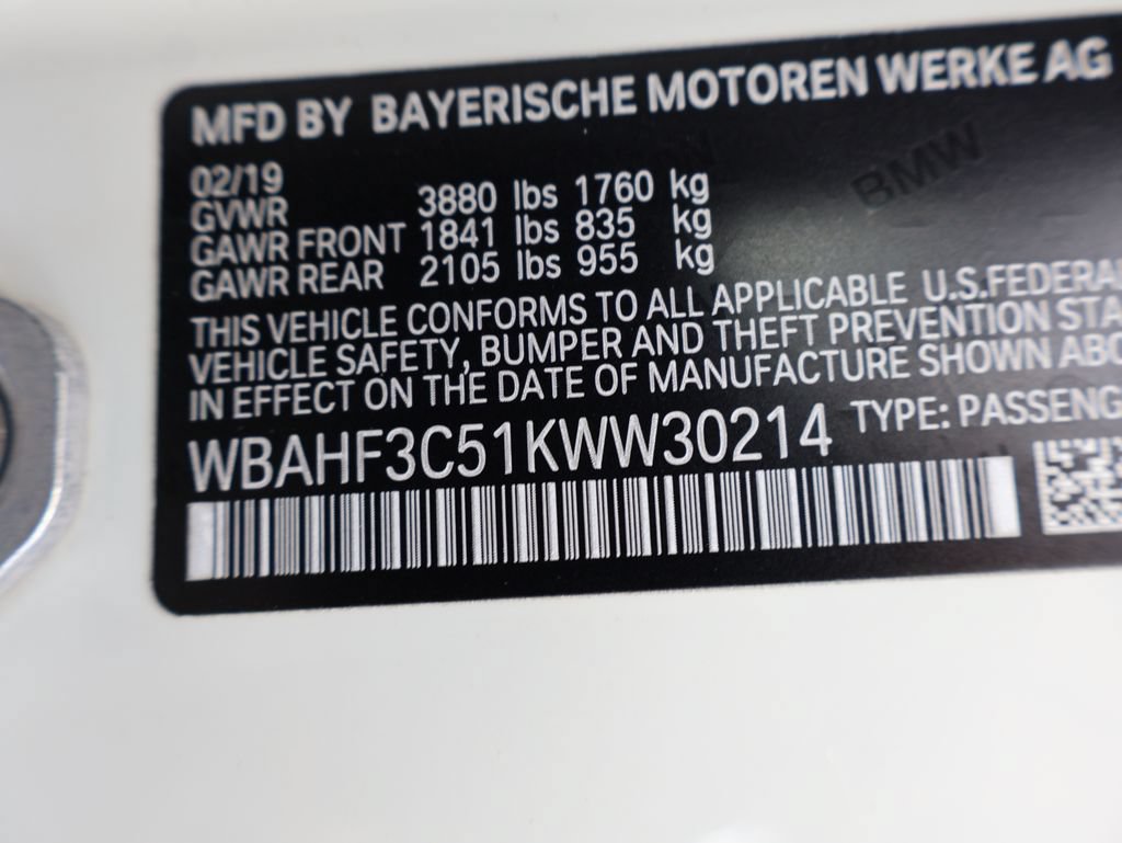 Used 2019 BMW Z4 sDrive30i w/ M Sport Package RWD image 43