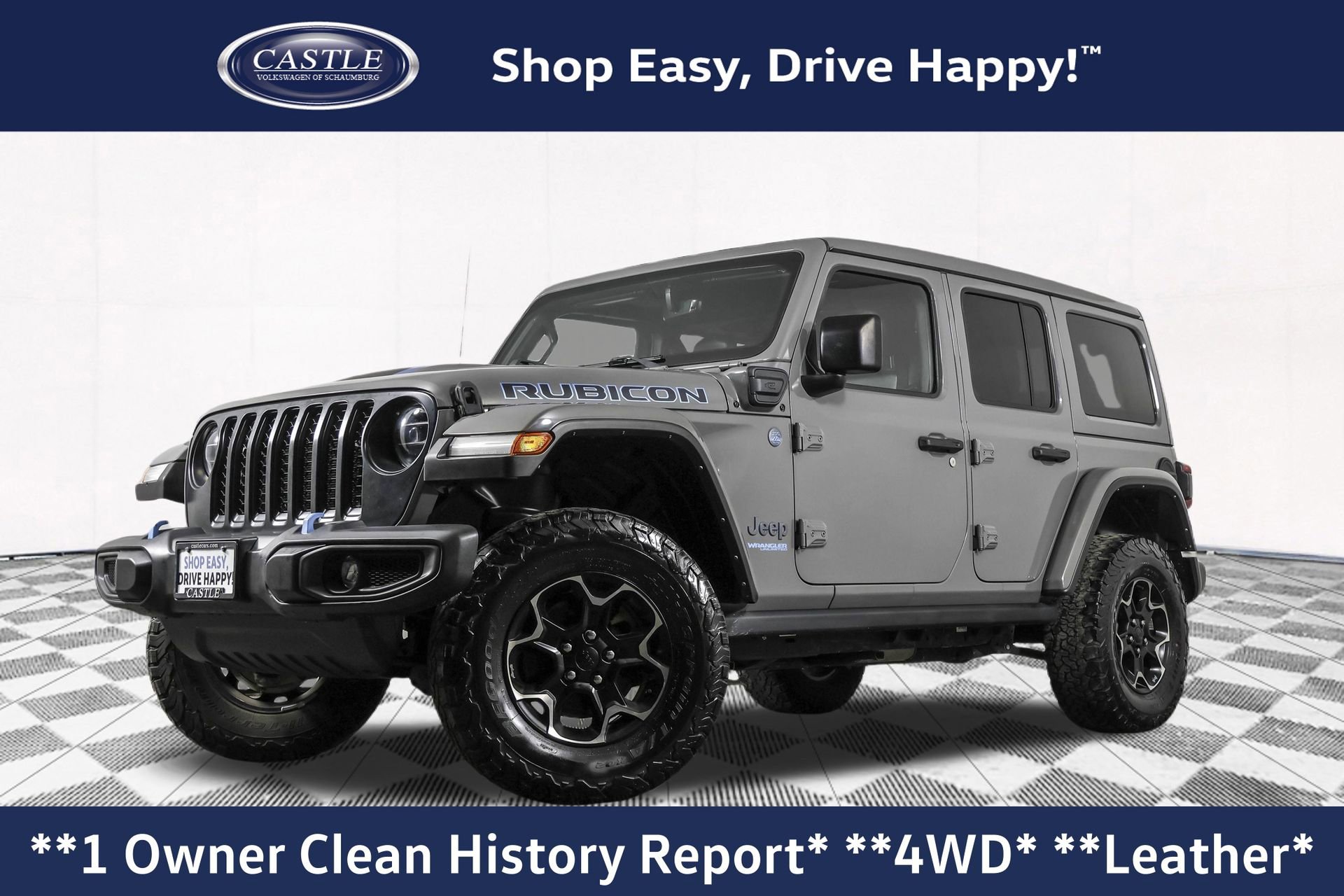 Used 2021 Jeep Wrangler Unlimited Rubicon 4xe w/ Cold Weather Group