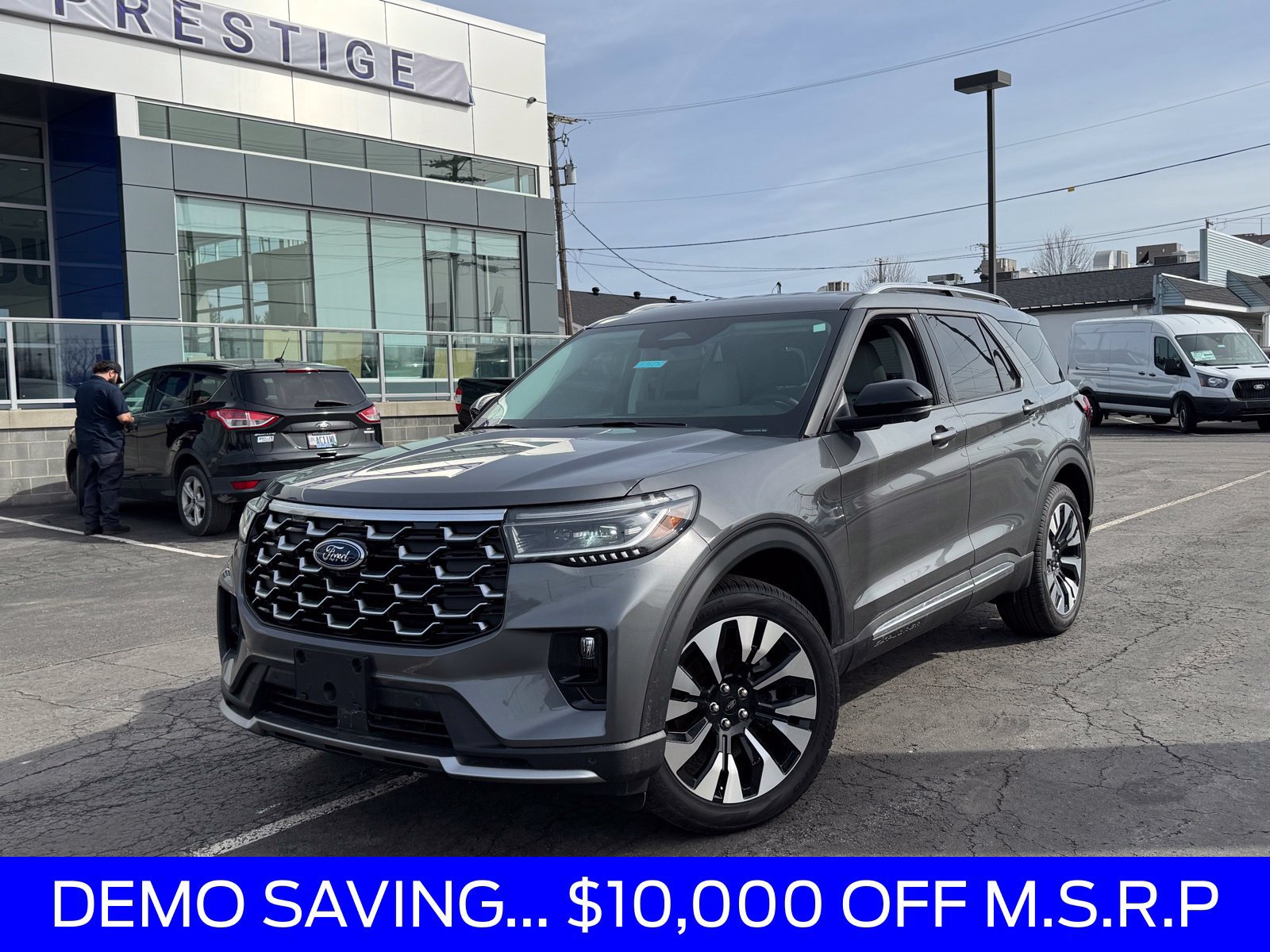 New 2026 Ford Explorer Platinum w/ LUX Leather Package AWD/4WD image 1