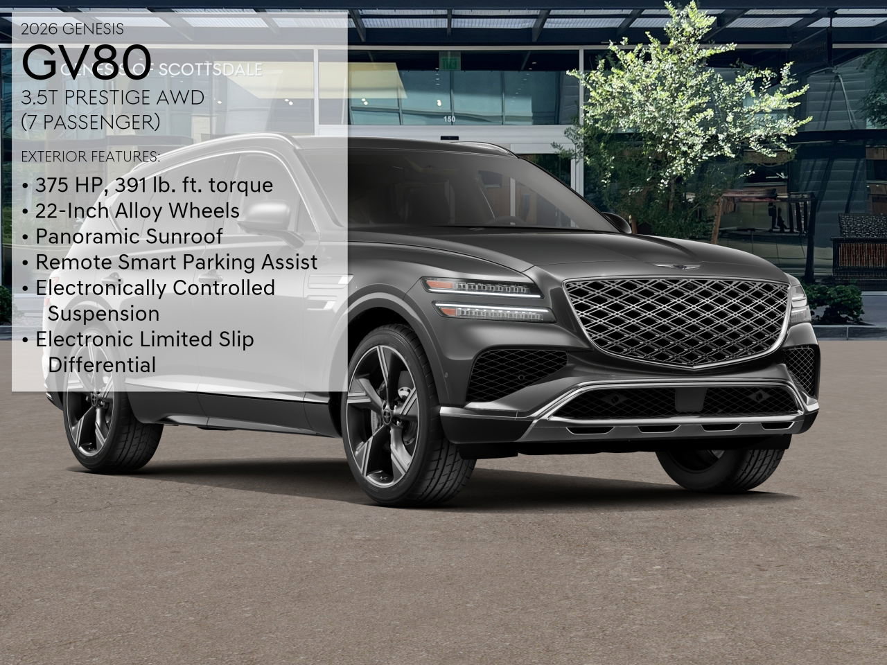 New 2026 Genesis GV80 3.5T Prestige image 3