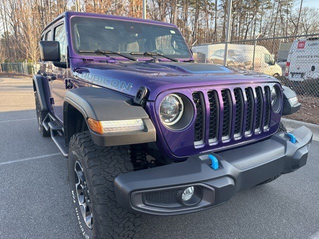 Used 2023 Jeep Wrangler Unlimited Rubicon 4xe w/ Safety Group image 3