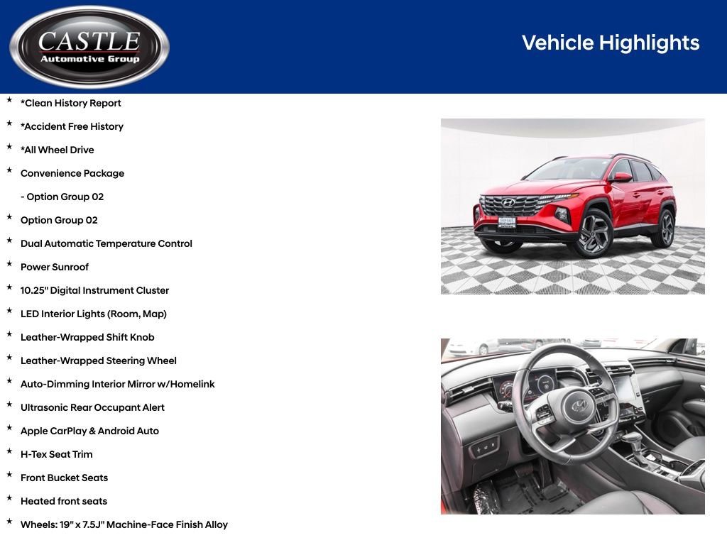 Certified 2023 Hyundai Tucson SEL w/ Convenience Package image 4