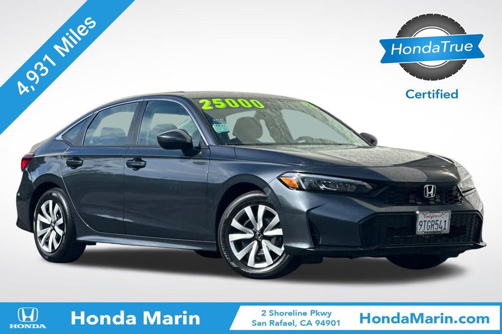Used 2025 Honda Civic LX
