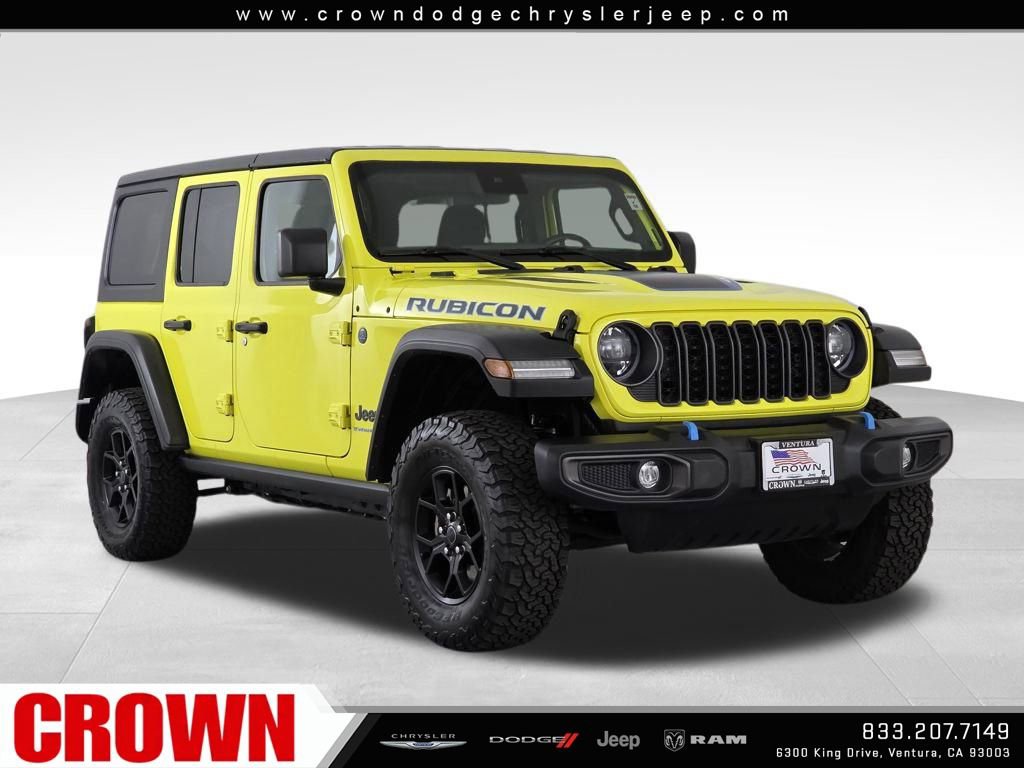 Used 2024 Jeep Wrangler Unlimited Rubicon 4xe
