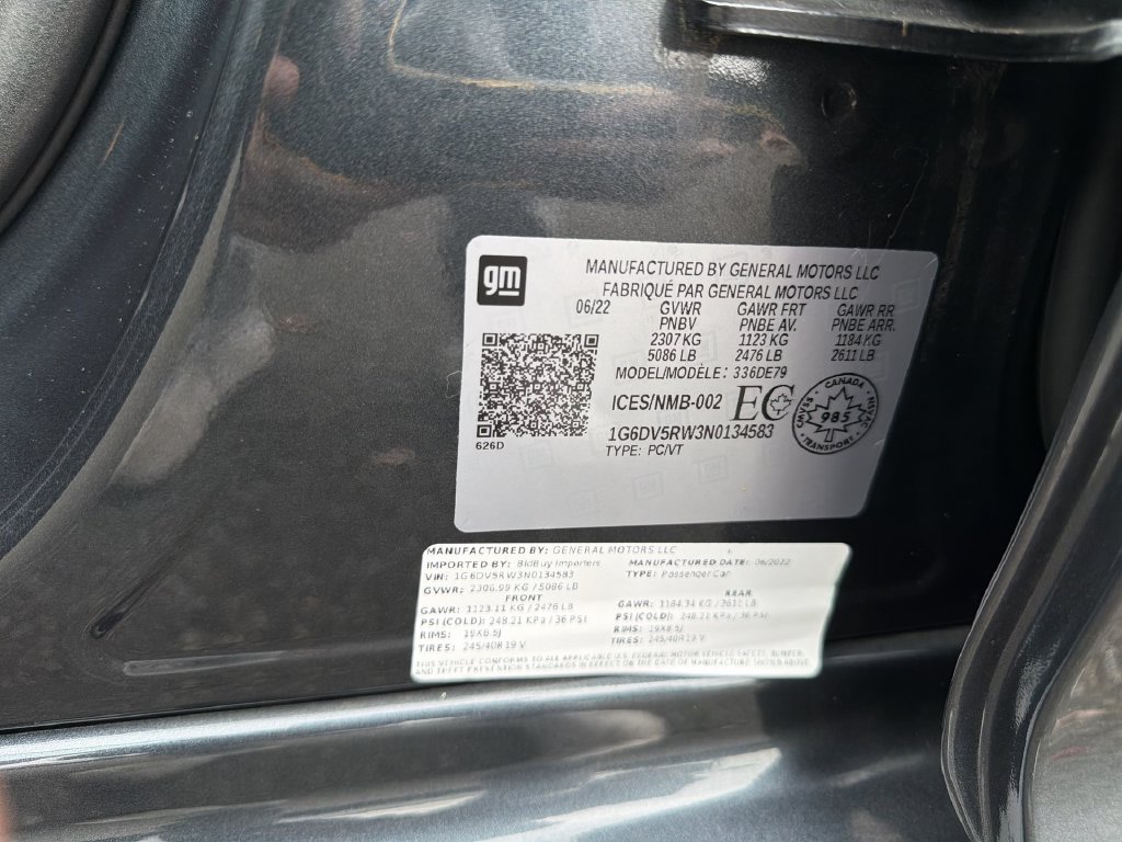 Certified 2022 Cadillac CT5 V AWD/4WD image 35