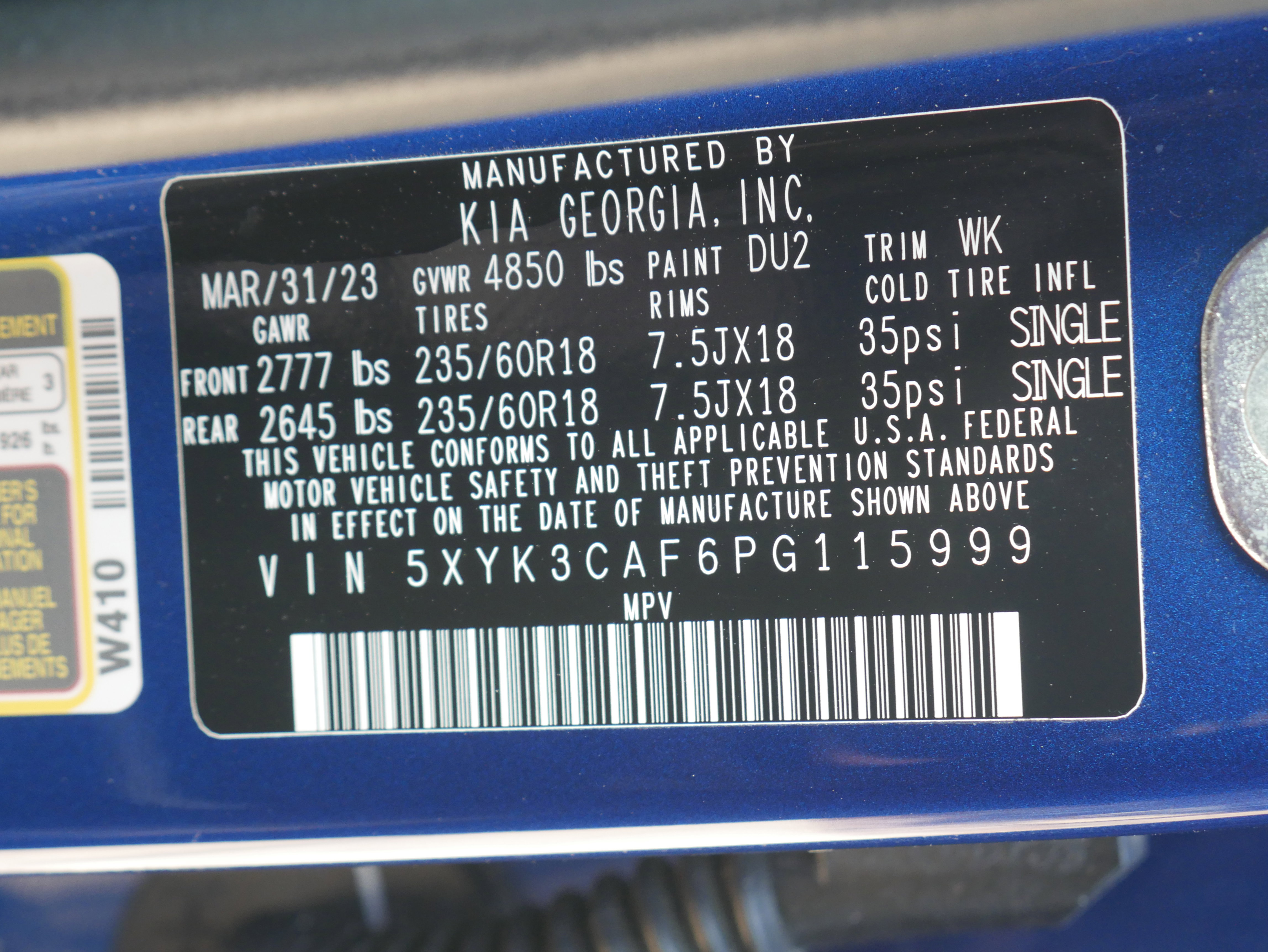 Used 2023 Kia Sportage EX image 31