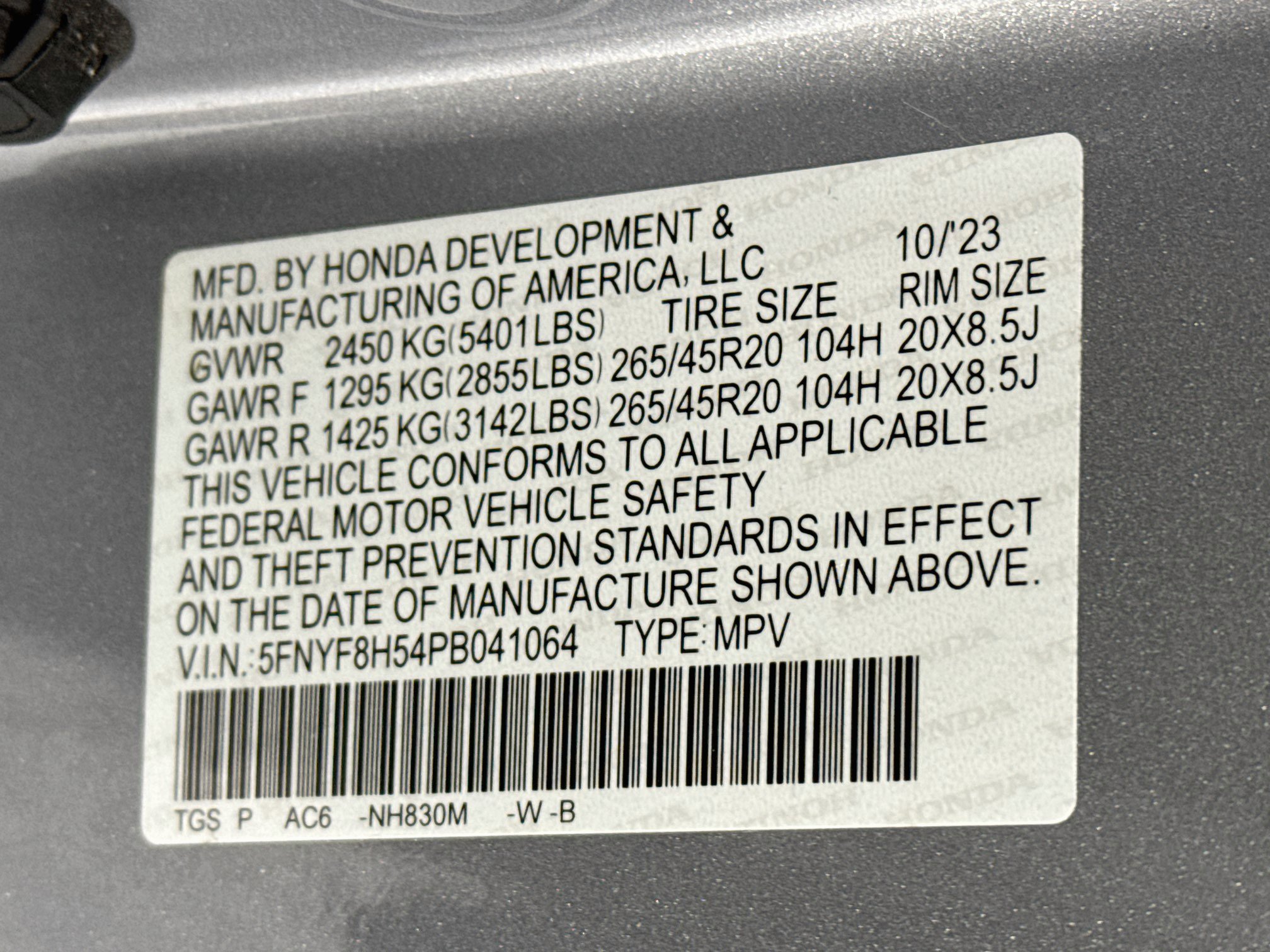 Certified 2023 Honda Passport EX-L image 31