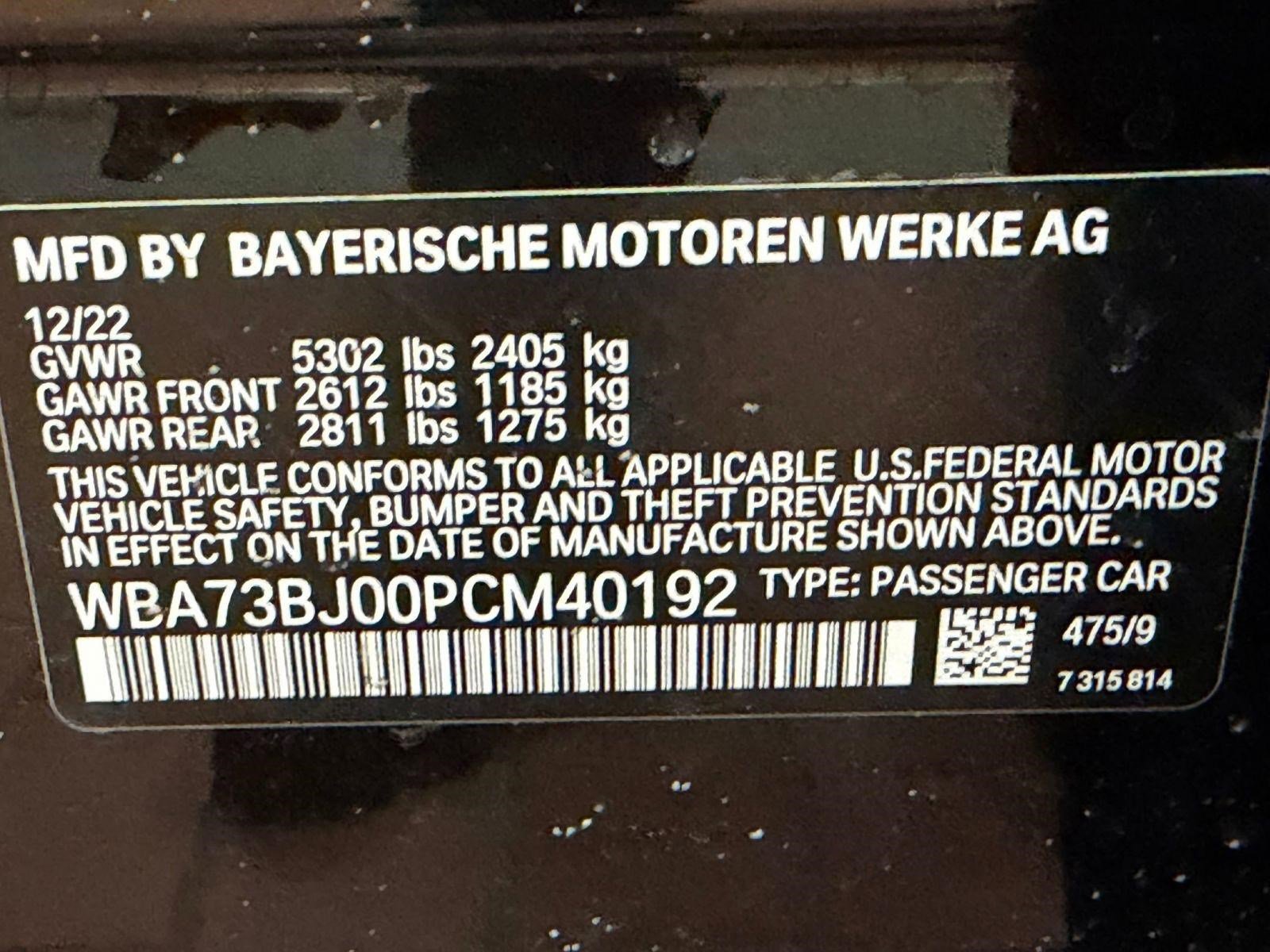 Certified 2023 BMW 540i xDrive w/ M Sport Package image 16