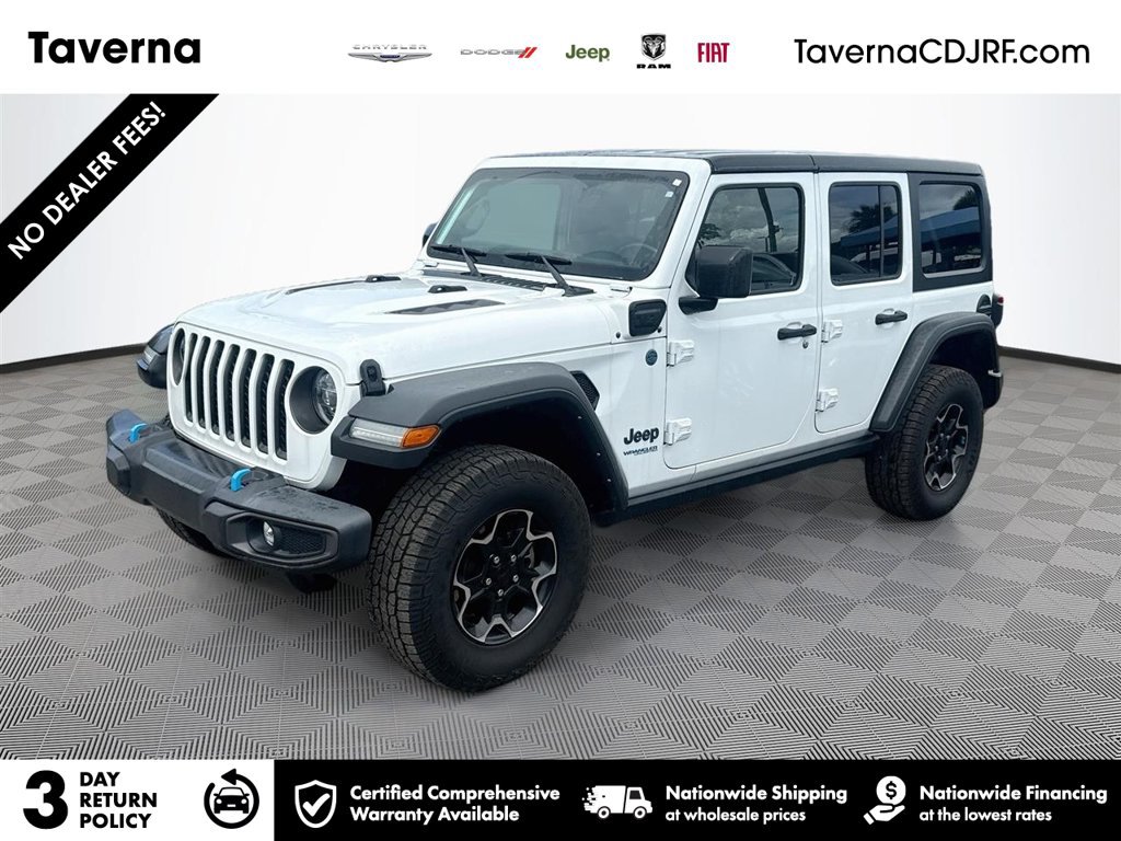 Used 2022 Jeep Wrangler Unlimited Rubicon 4xe w/ Cold Weather Group