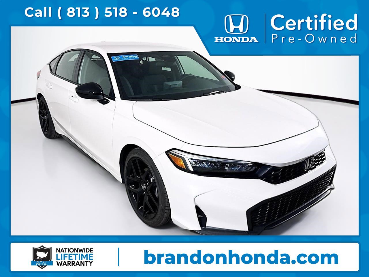 Certified 2026 Honda Civic Sport