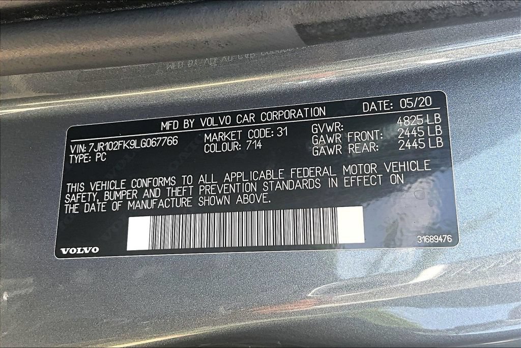 Used 2020 Volvo S60 T5 Momentum FWD image 35