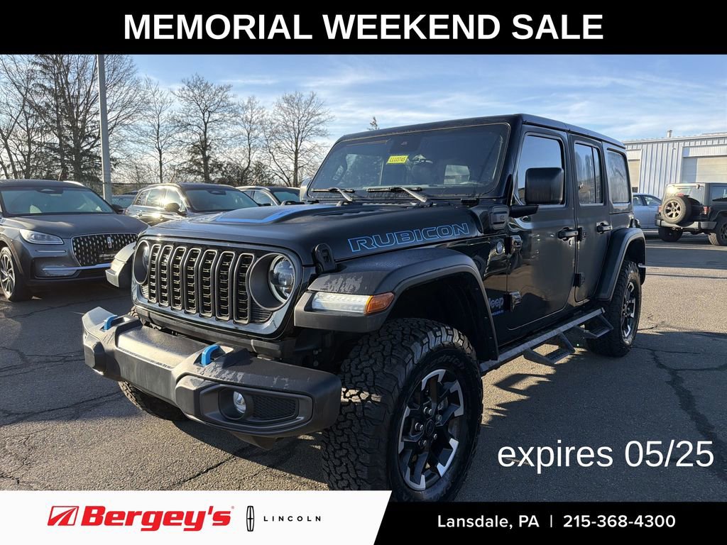 Used 2024 Jeep Wrangler Unlimited Rubicon 4xe