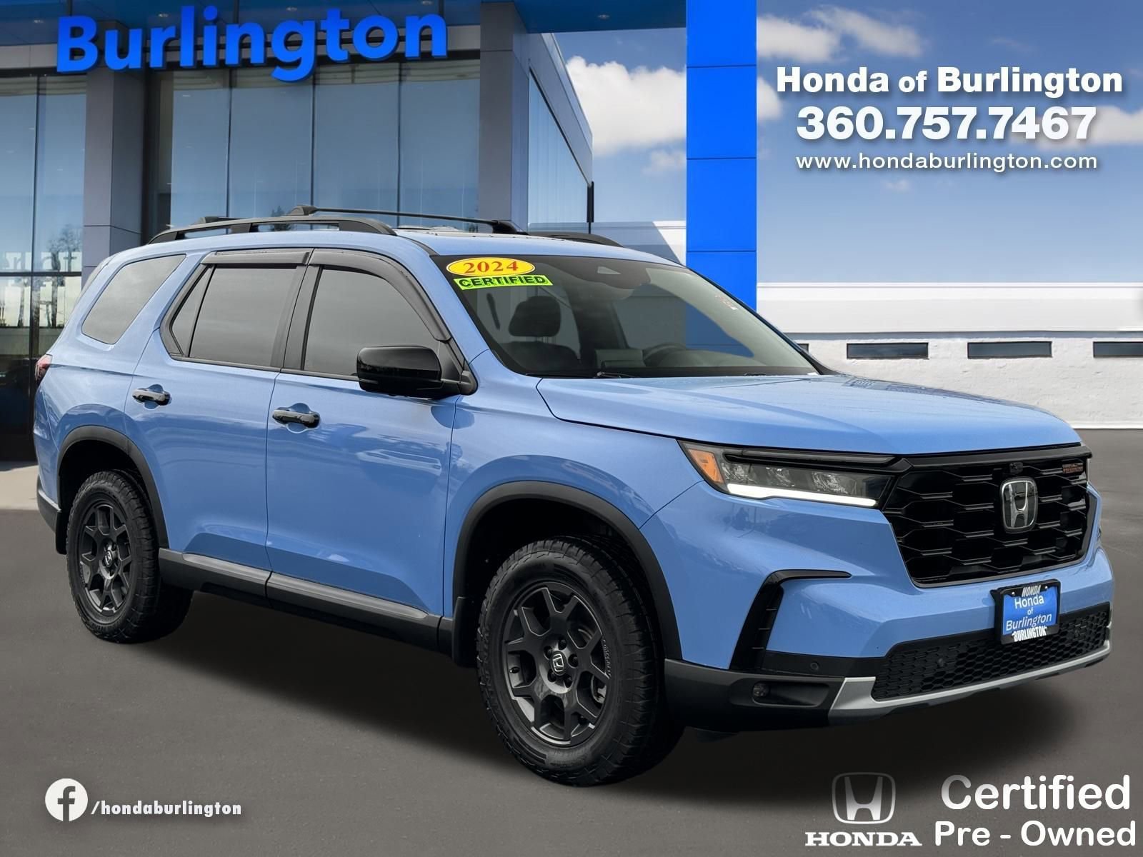 Certified 2024 Honda Pilot TrailSport image 10