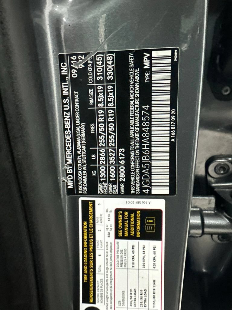 Certified 2017 Mercedes-Benz GLE 350 image 30