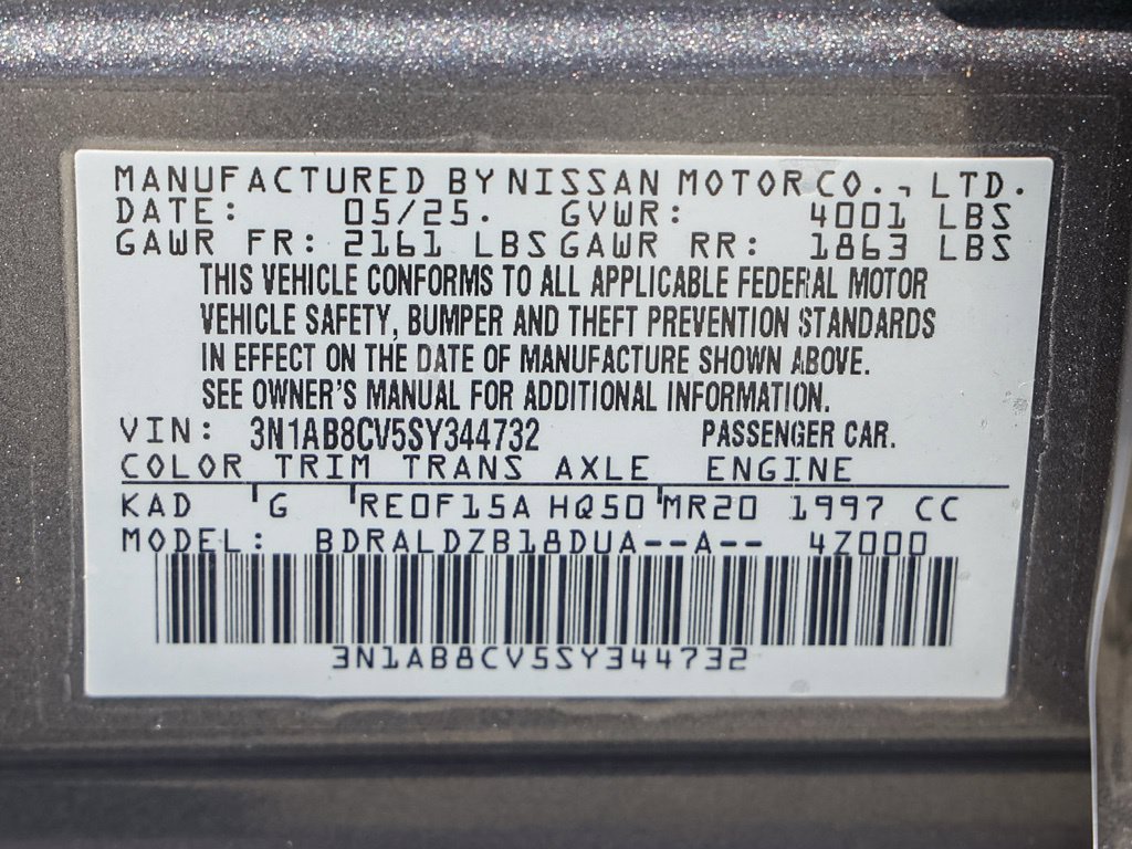 Used 2025 Nissan Sentra SV w/ Trunk Package FWD image 33