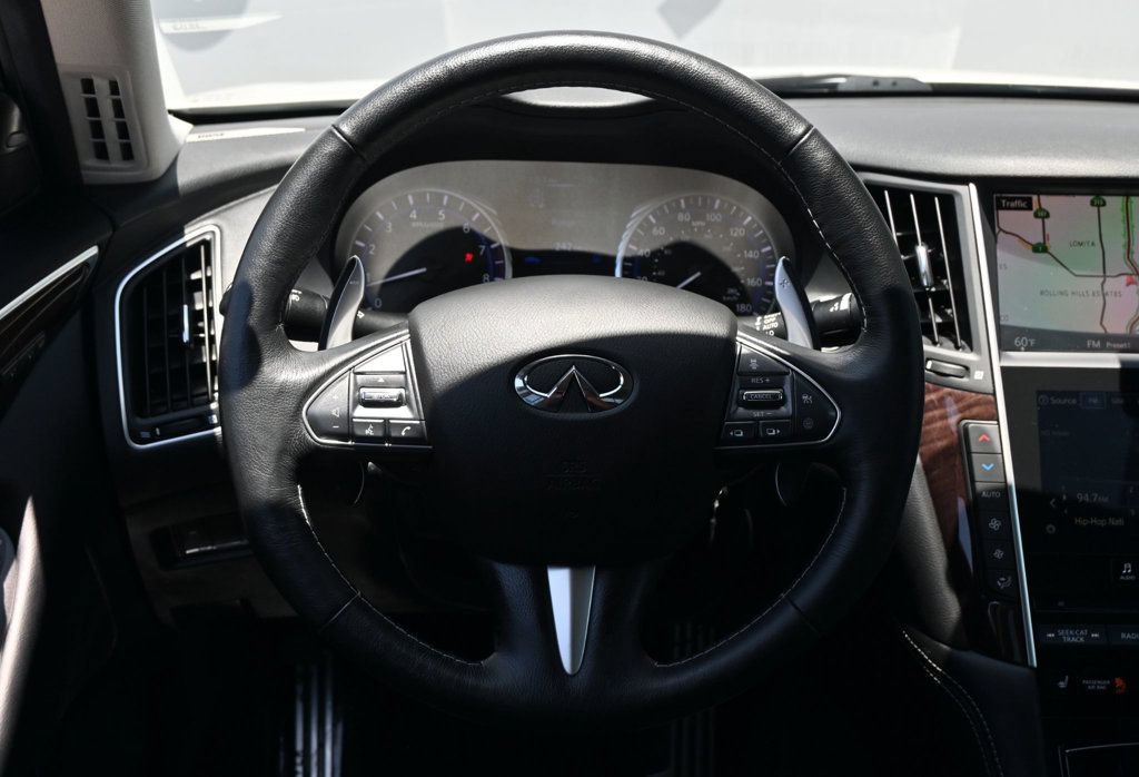 Used 2016 INFINITI Q50 Red Sport 400 RWD image 14