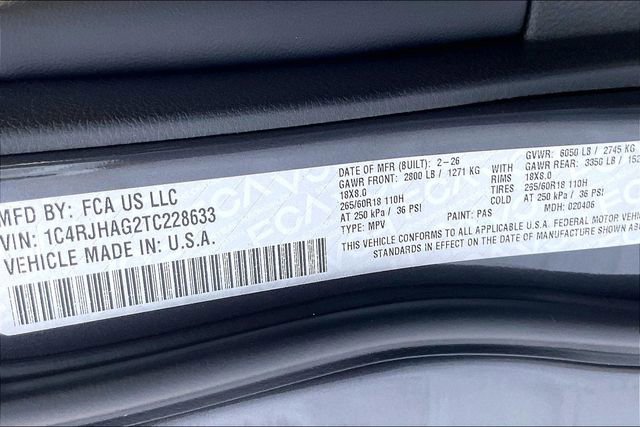 New 2026 Jeep Grand Cherokee Laredo image 15