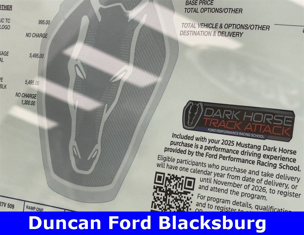 New 2025 Ford Mustang Dark Horse w/ Dark Horse Handlin Package image 36