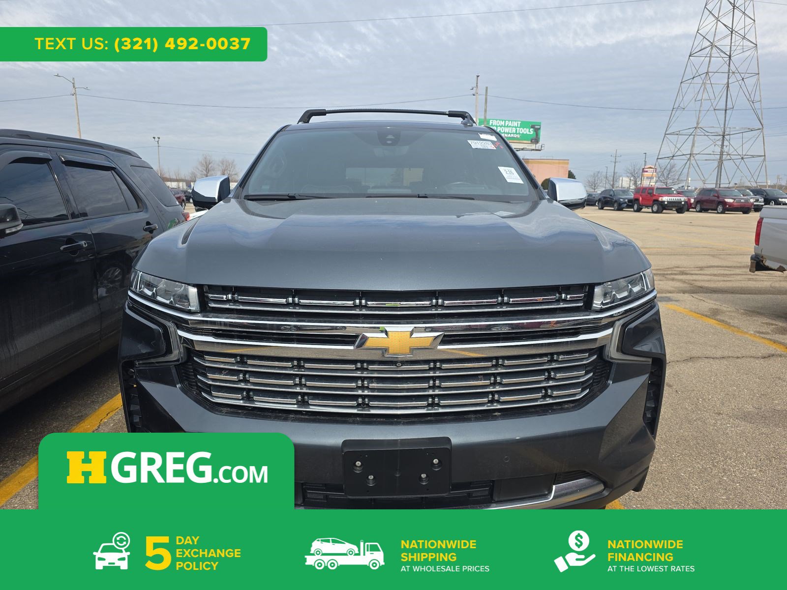 Used 2021 Chevrolet Tahoe Premier w/ Premium Package AWD/4WD image 1