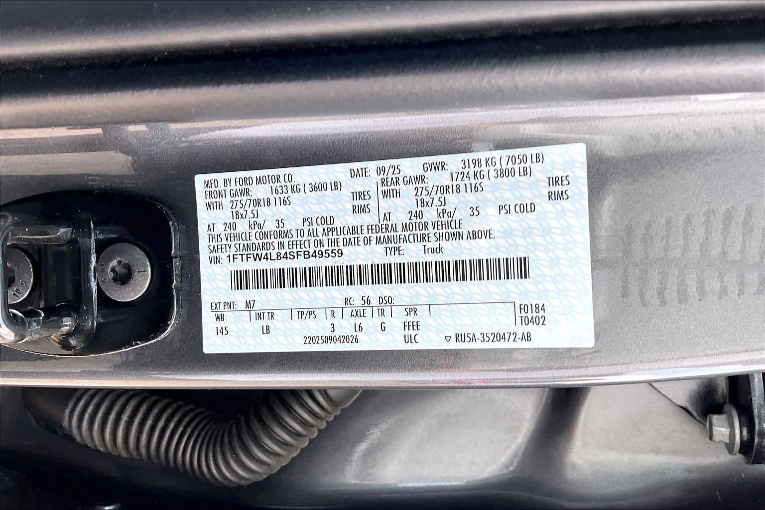 Used 2025 Ford F150 Tremor w/ Mobile Office Package AWD/4WD image 34