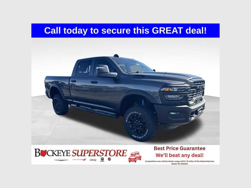 New 2026 RAM 2500 Tradesman w/ Power Wagon Package AWD/4WD 360° Tour