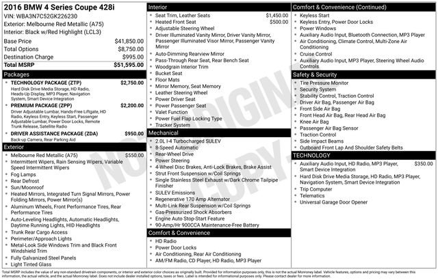 Used 2016 BMW 428i Coupe image 3