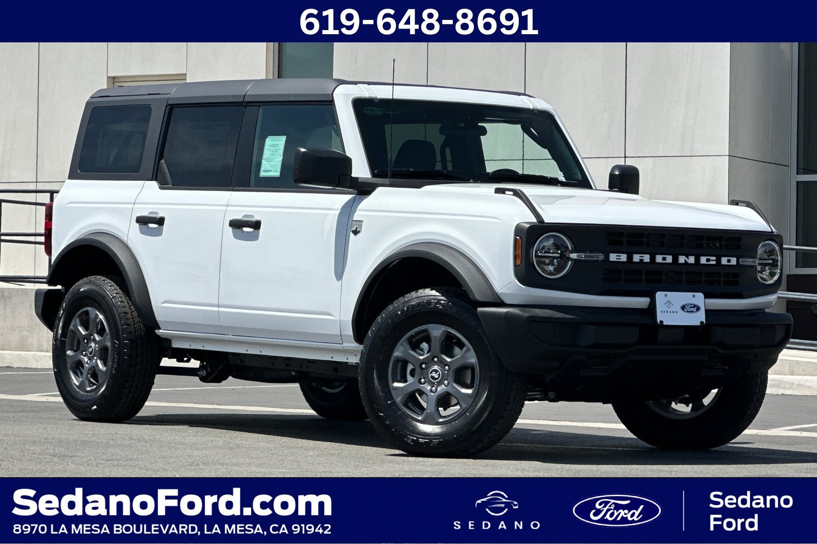 New 2026 Ford Bronco Big Bend AWD/4WD image 1