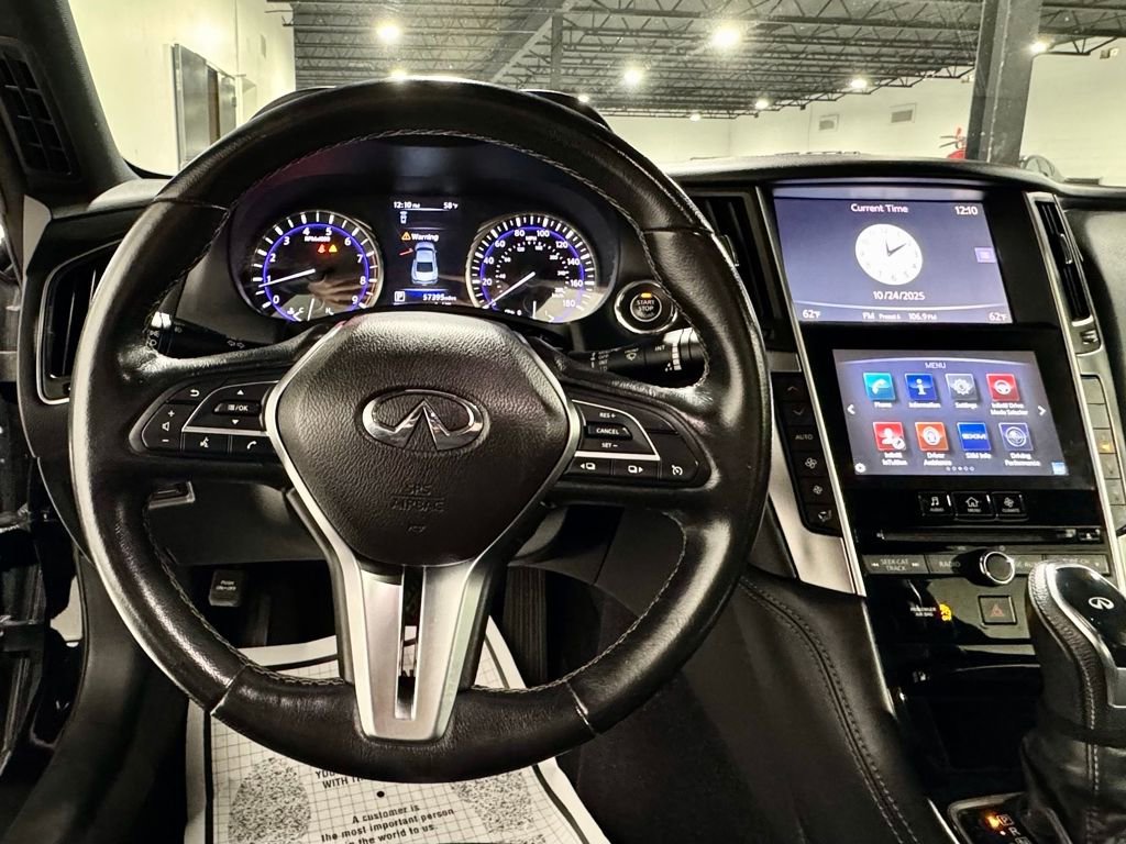 Used 2019 INFINITI Q60 3.0t Luxe image 16