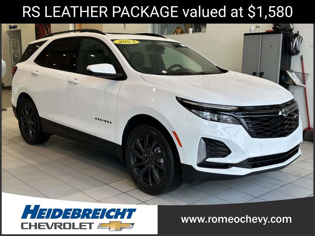 Certified 2024 Chevrolet Equinox RS w/ RS Leather Package