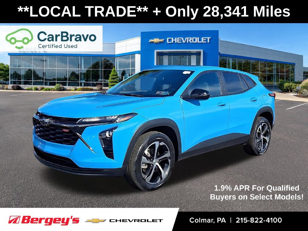 Certified 2024 Chevrolet Trax RS w/ Sunroof Package
