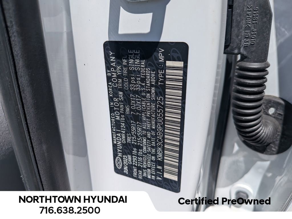 Certified 2023 Hyundai Kona SEL w/ Convenience Package AWD/4WD image 40