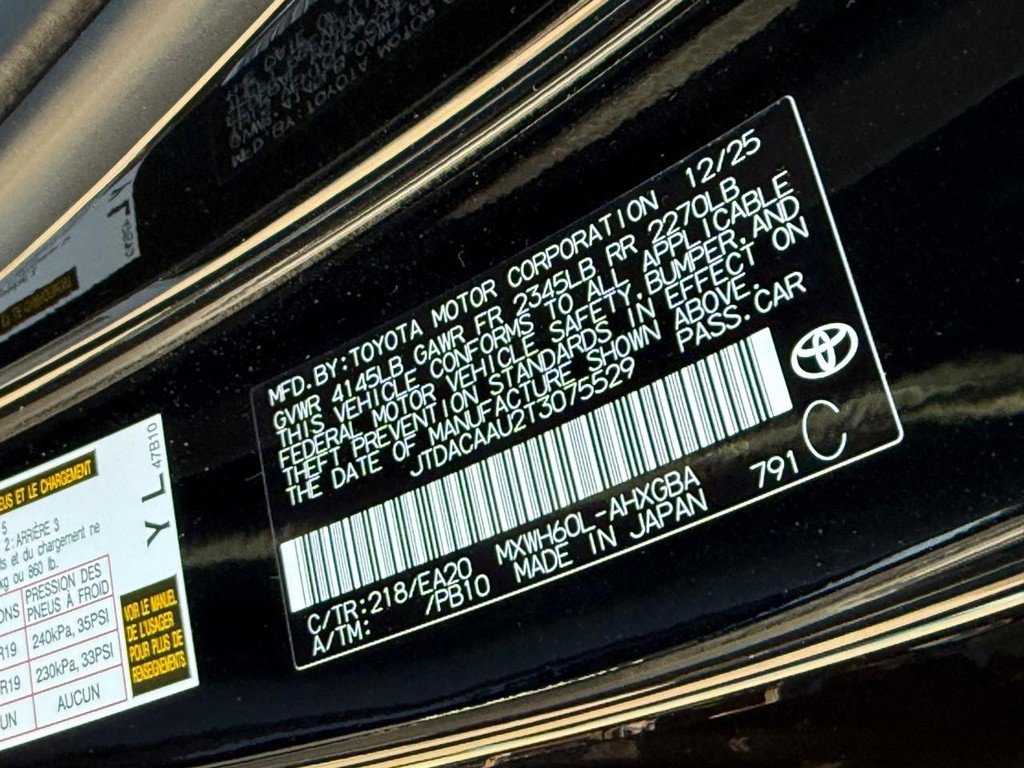 New 2026 Toyota Prius XLE image 20