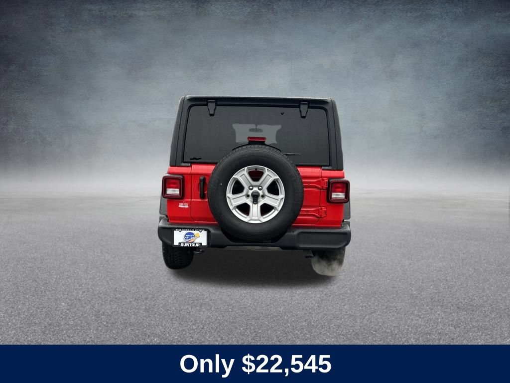 Used 2022 Jeep Wrangler Unlimited Sport image 4