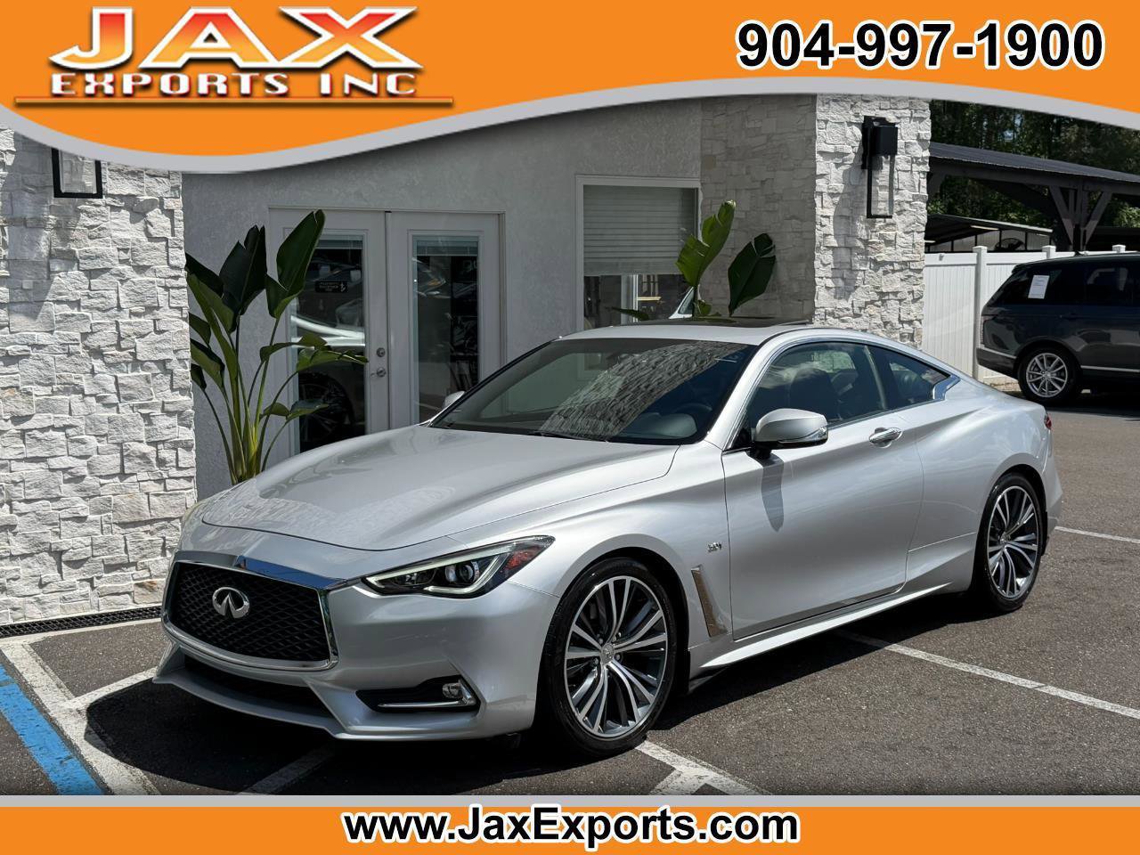 Used 2017 INFINITI Q60 3.0t w/ Premium Plus Package 3.0T RWD image 1